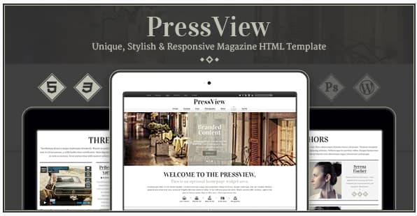 PressView - Vintage and Stylish