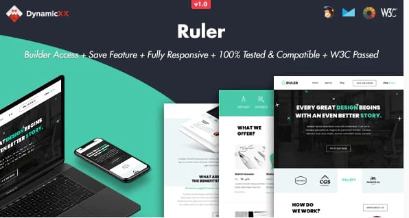 Ruler - Responsive Email + Online