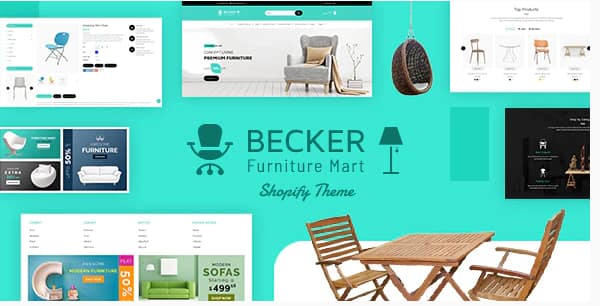 Becker - Furniture shop, Electronics Shopify Theme