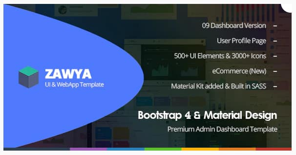 Zawya - Bootstrap4 Material Design