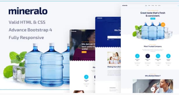 Mineralo - Bottled Water Delivery