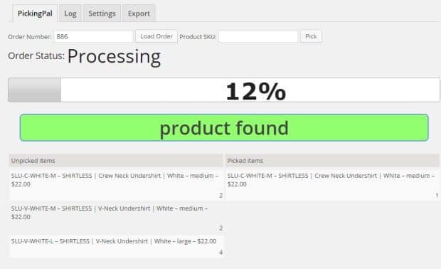 WooCommerce PickingPal