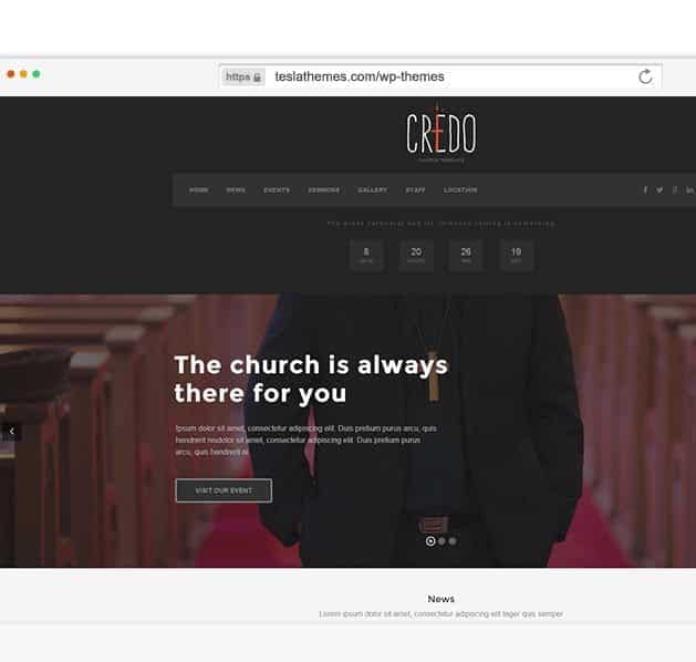 Tesla Themes Credo WordPress