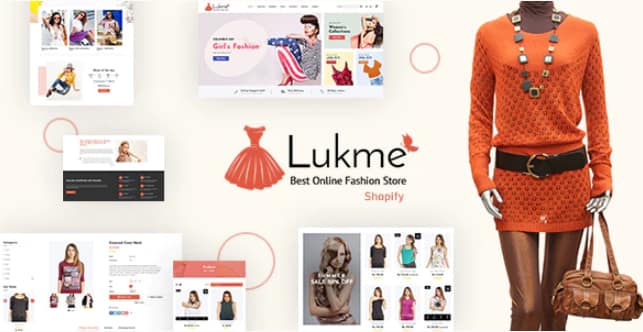 Lukme - Fashion Store Shopify Theme