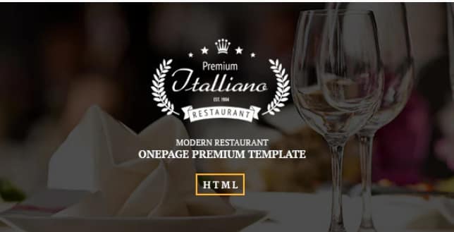 Italliano - Clean Premium Restaurant