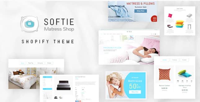 Softie - Shopify Theme for Beds, Pillows Mattress & Interior Shop