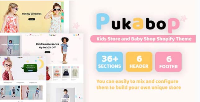 Pukabop - Kids Store and Baby Shop Shopify Theme