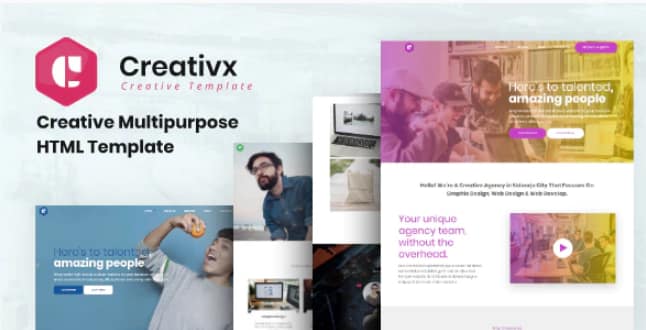 Creativx - Creative Multipurpose HTML