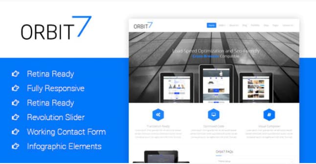 Orbit7 - Creative Multipurpose HTML