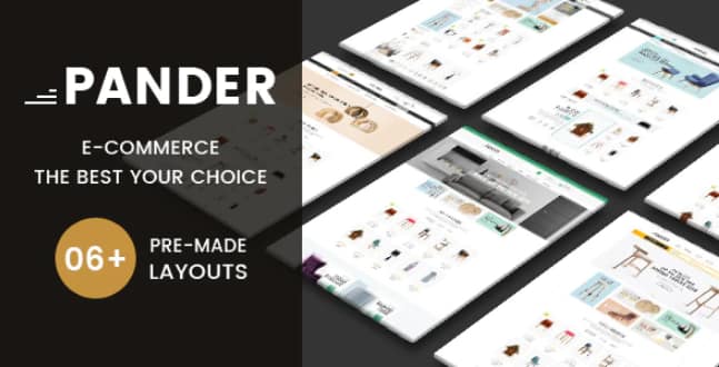 Pander - Furniture Responsive PrestaShop