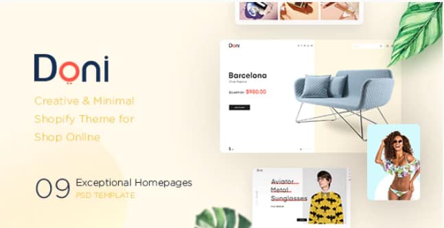 Doni - Minimalist Shopify Theme
