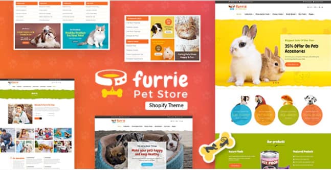 Furrie - Shopify Pet Store, Dog Care