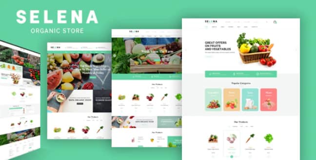 Selena - Organic Responsive Prestashop