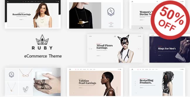 Ruby - Jewelry Store Responsive