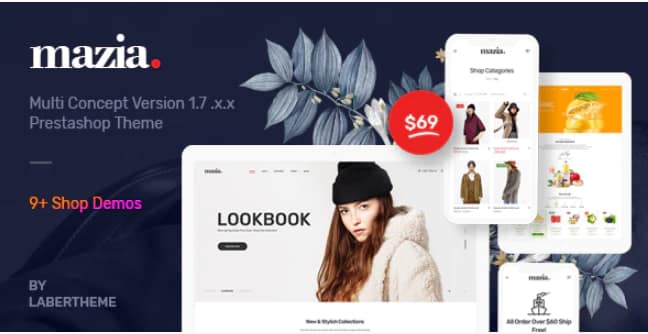 Themes Mazia Responsive Prestashop 1.7