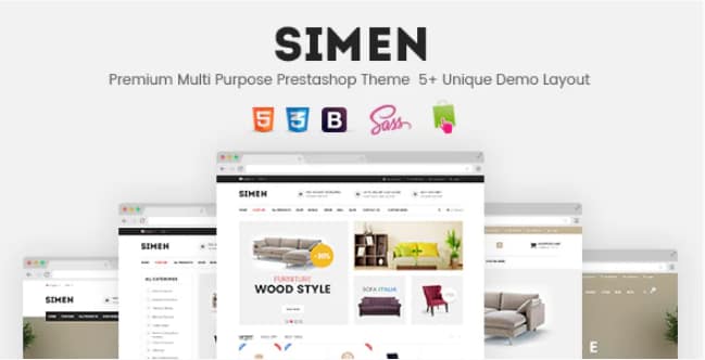 SNS Simen - Responsive Prestashop