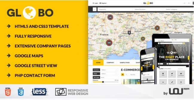 Globo - Directory & Listings HTML