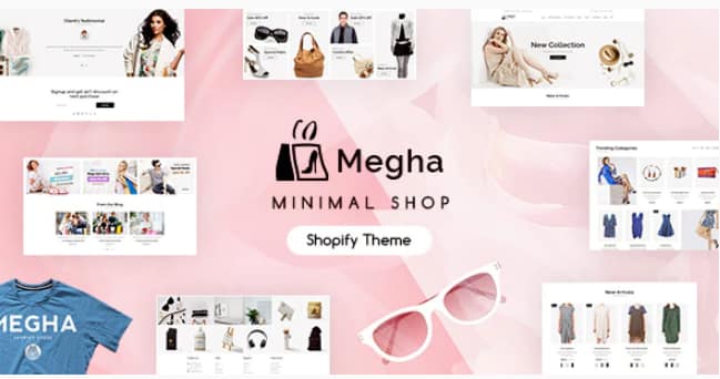 Megha - Minimal Shopify Store