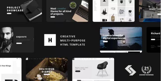 Heli - Creative Multi-Purpose HTML Template