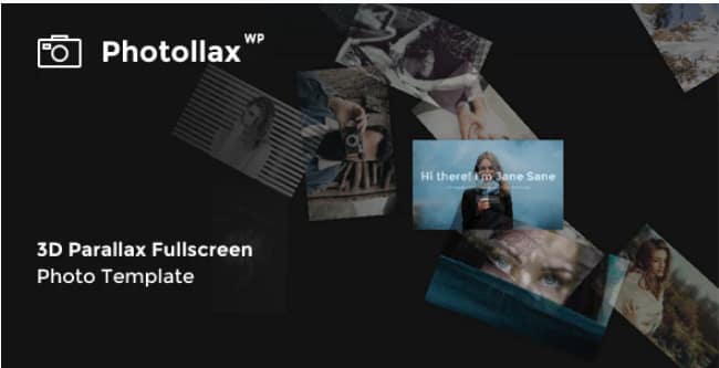 Photollax - Creative Photography WordPress