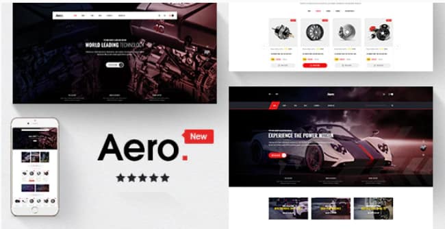 Aero - Car Accessories Responsive