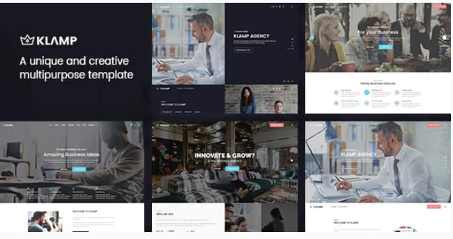 Klamp - Creative Multipurpose HTML Template