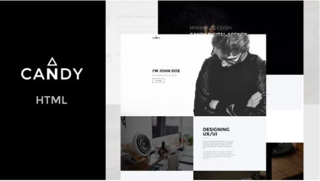 Candy - One & Multi Page HTML