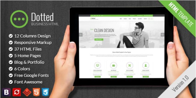 Dotted - Business & Corporate HTML
