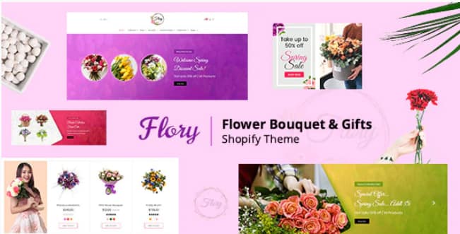 Flory - Florist Bouquet and Boutique Gift Shopify Theme
