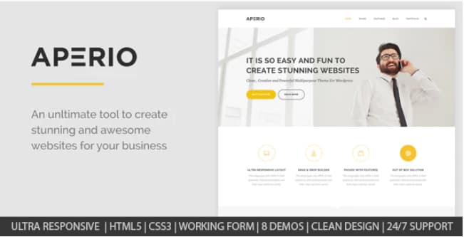 Aperio - Multipurpose HTML Template