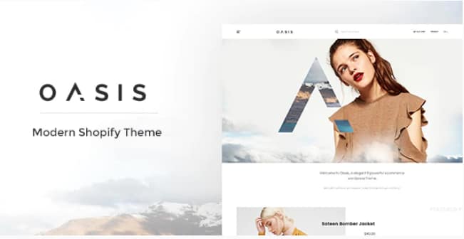 Oasis - Modern Shopify Theme