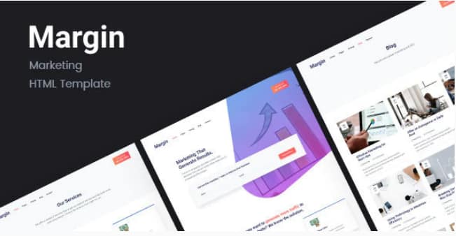 Margin - Marketing HTML Template
