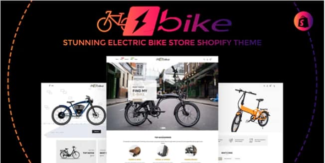 E-Bike - Stunning Electric Bicycle Store Responsive Shopify Theme