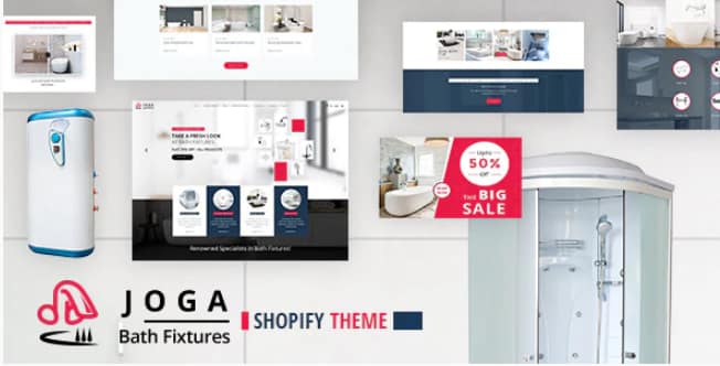 Joga - Kitchen Store, Bathroom Furniture Shopify Theme