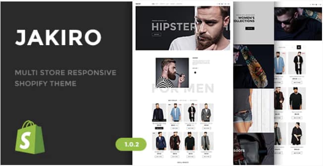Jakiro - Multi Store Responsive Shopify Theme