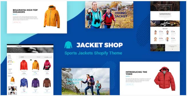 Jacket - Apparel, Sports Shopify Theme