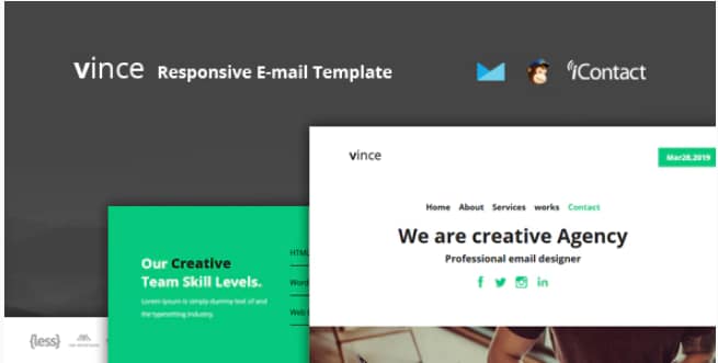 Vince Mail - Responsive E