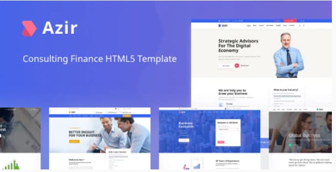 Azir - Consulting Finance HTML