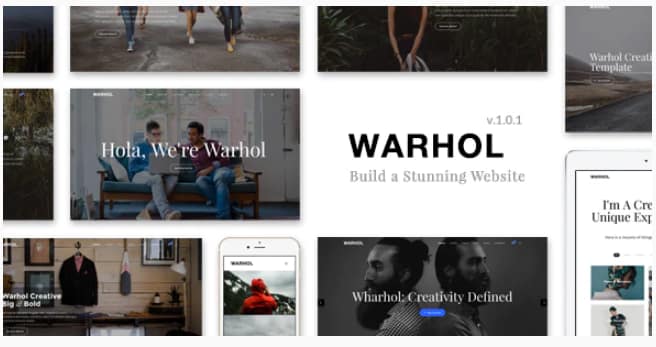 Warhol - Creative Multipurpose HTML