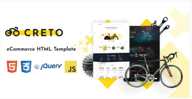 Creto - eCommerce HTML Template