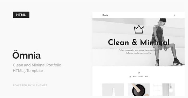 Omnia - Clean and Minimal