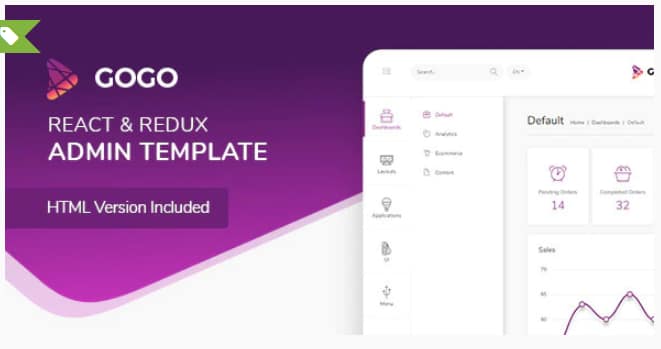 Gogo - React Admin Template