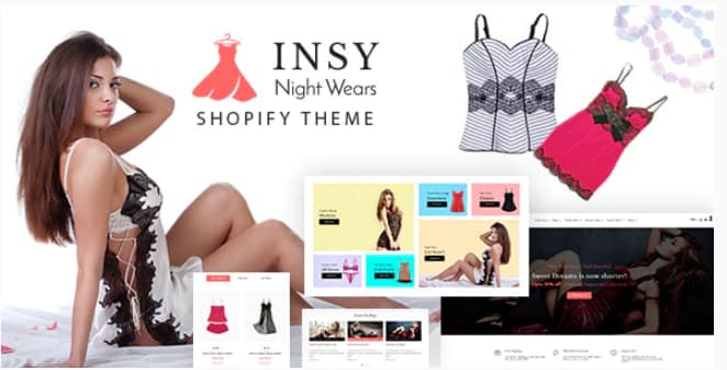 Insy - Inner Wear, Lingerie Shopify Theme