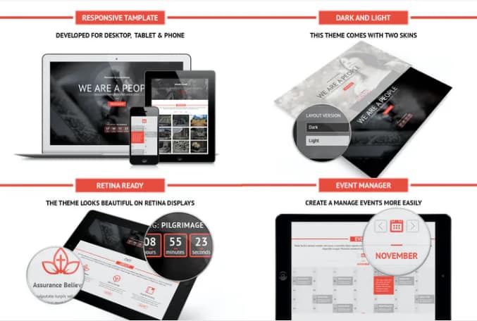 Lords House PSD Template