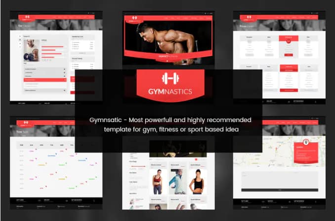 Gymnastics- PSD Template