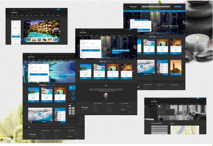N-Travel - Psd Template