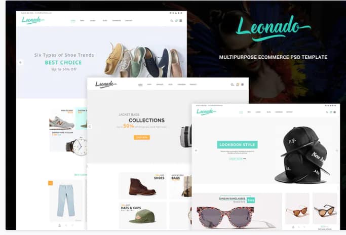 Leonado - Multipurpose eCommerce PSD Template