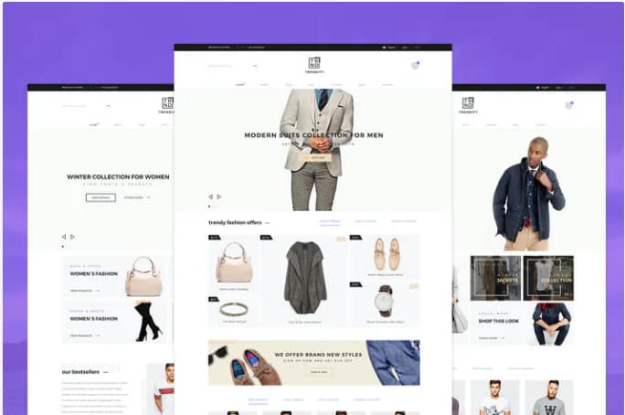 Trendify - Fashion eCommerce PSD