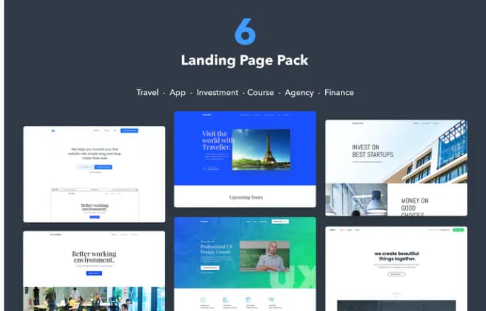PSD Website UI Kit