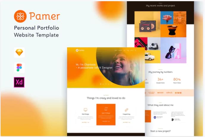 Pamer - Personal Portfolio Website
